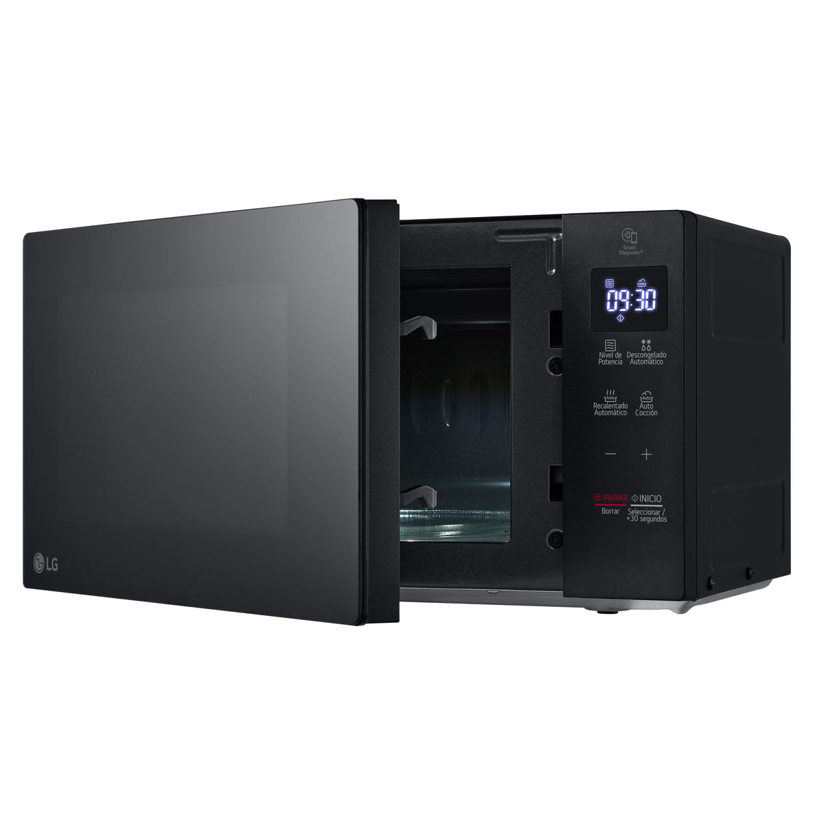 Microondas LG NeoChef MS2032GAS | 0.7 pies cúbicos | 700W | Color Negro