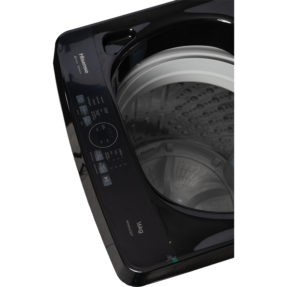 Lavadora Hisense WT5K1623DT | 16KG | 8 Ciclos | Carga Superior