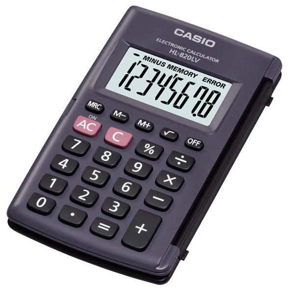 Calculadora Casio HL-820LV-BK | Color Negro - Multimax