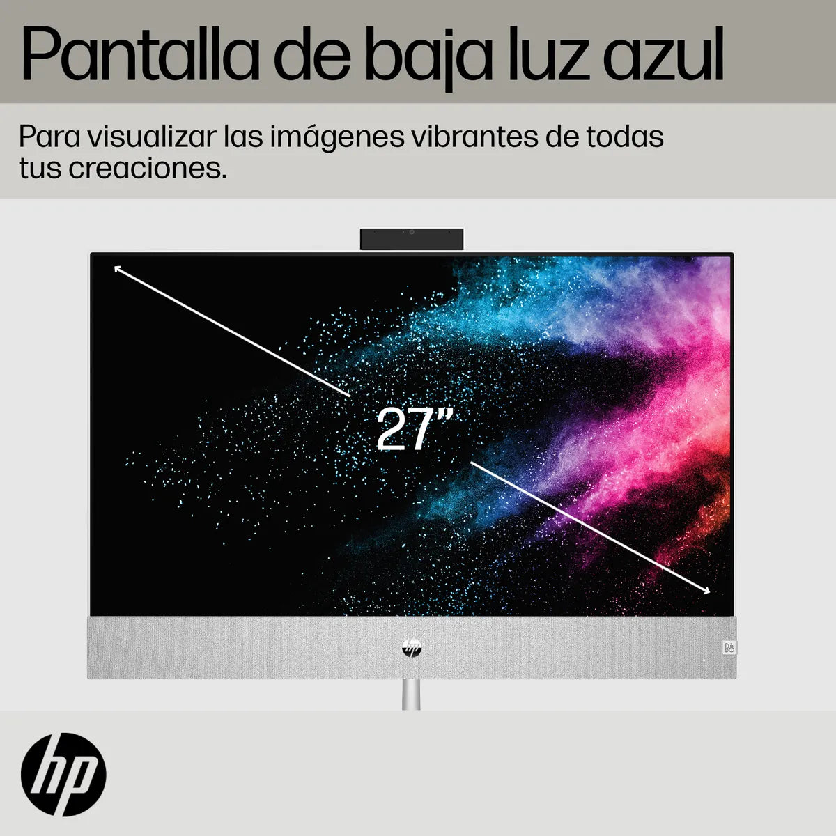 HP Pavilion 27-CA0012LA AMD Ryzen 7 5700U 16GB RAM 512GB SSD | 27&quot; Windows 11 HP Dell Lenovo Apple Computadoras Multimax Panama PSN0111406