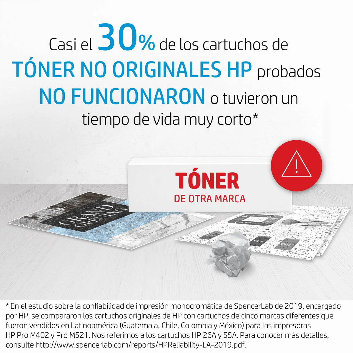 Tóner HP 25X | Alto Rendimientro | Negro