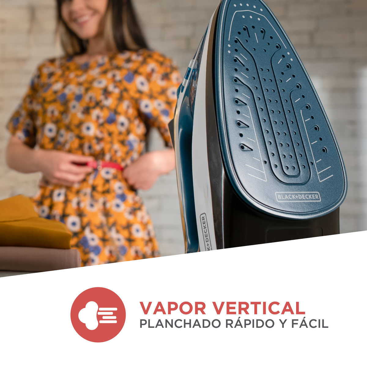 Plancha A Vapor ICR1924 | Ceramica | Cable Retractil