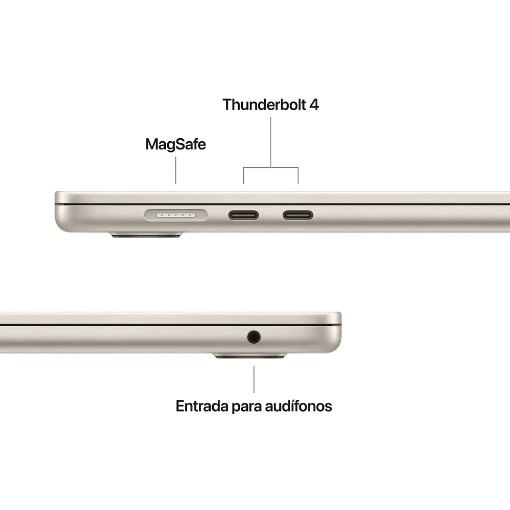 MacBook Air | Apple M5 10 núcleos CPU | 16GB RAM | 1TB SSD | 13" | macOS