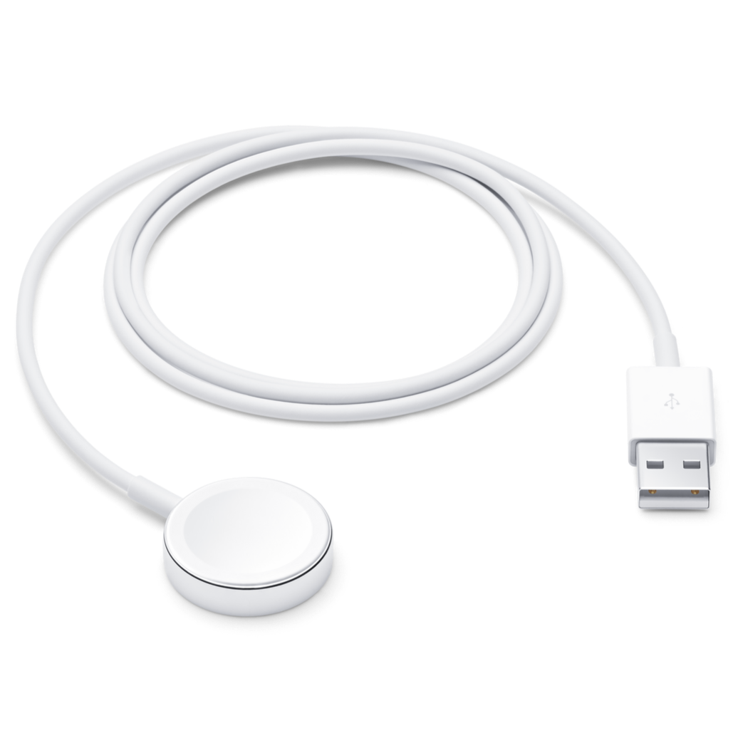 Cable Watch Magnetic de Apple | 1 metro | USB | Color Blanco