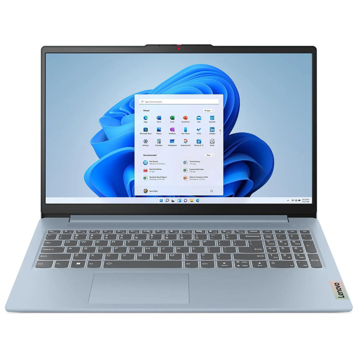 Lenovo IdeaPad Slim 3 15AMN8 | AMD Ryzen 5-7520U | 16GB RAM | 512GB SSD | 15.6" | Windows 11 Home + Maletín