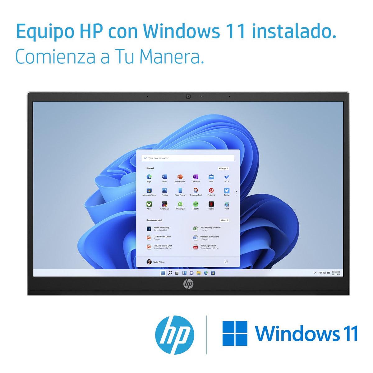 HP 15-EF2500LA | AMD Ryzen 7 5700U | 16GB RAM | 512GB SSD | 15.6&quot; | Windows 11