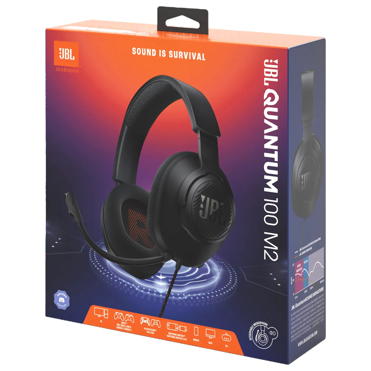 JBL Quantum 100 M2 | Headset Gaming