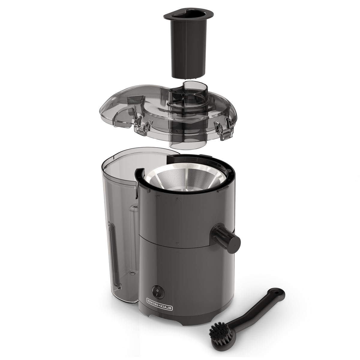 Extractor de Jugos Black Decker JE2500B | 400W | Color Gris