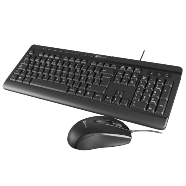 Teclado y Mouse Klip Xtreme Deskmate KCK-251S | USB | Color Negro - Multimax