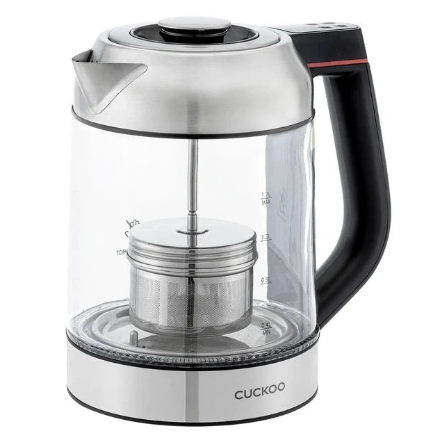 Tetera de Vidrio CUCKOO CK-G170BS | Con Infusor