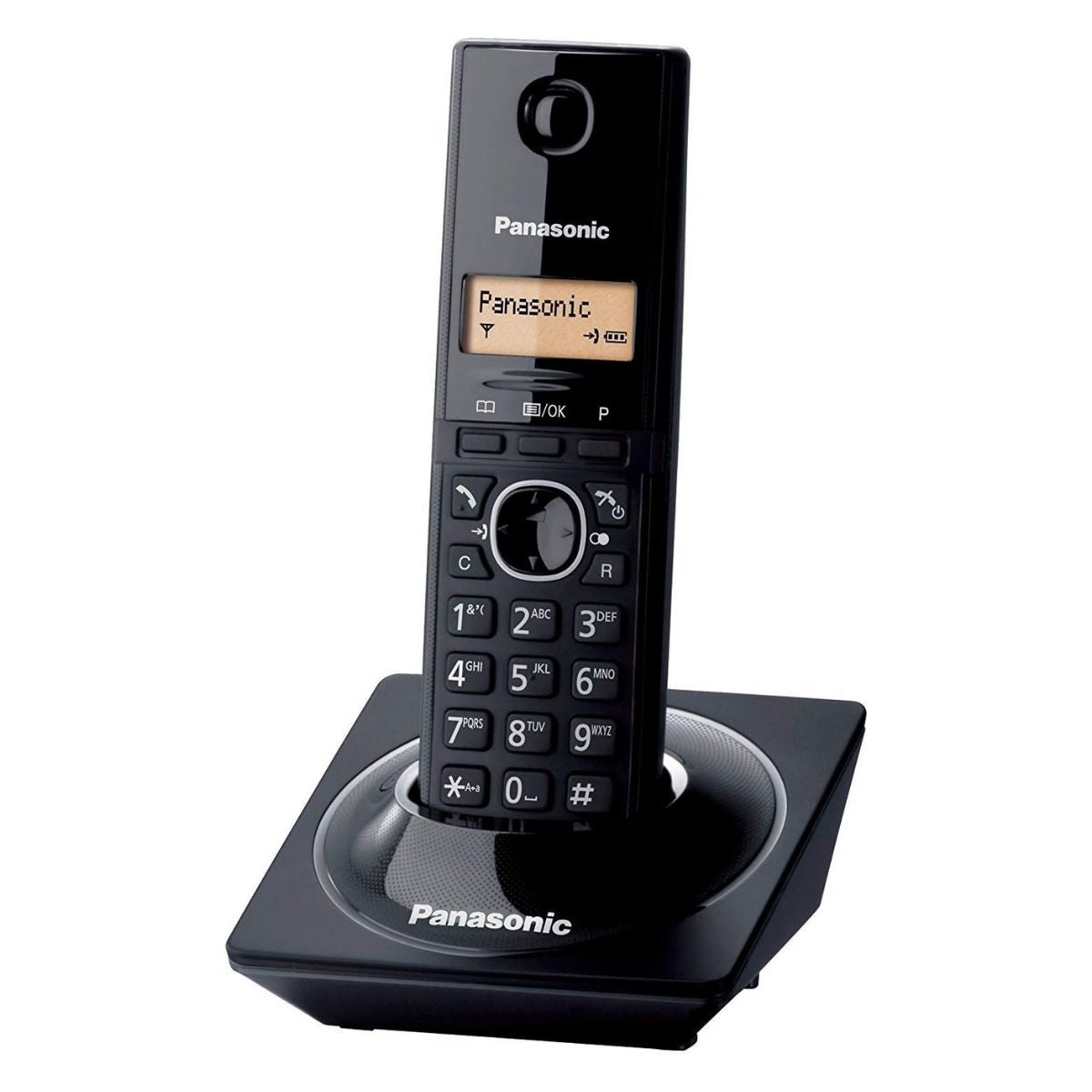 Teléfono Inalámbrico Panasonic DECT KX-TG1711LAB | 1.25&quot; | Color Negro