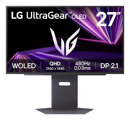 Monitor Gaming LG UltraGear 27GX790A | 27" | 2560x1440 | OLED | 480Hz | 1500000:1 | HDMI | DisplayPort
