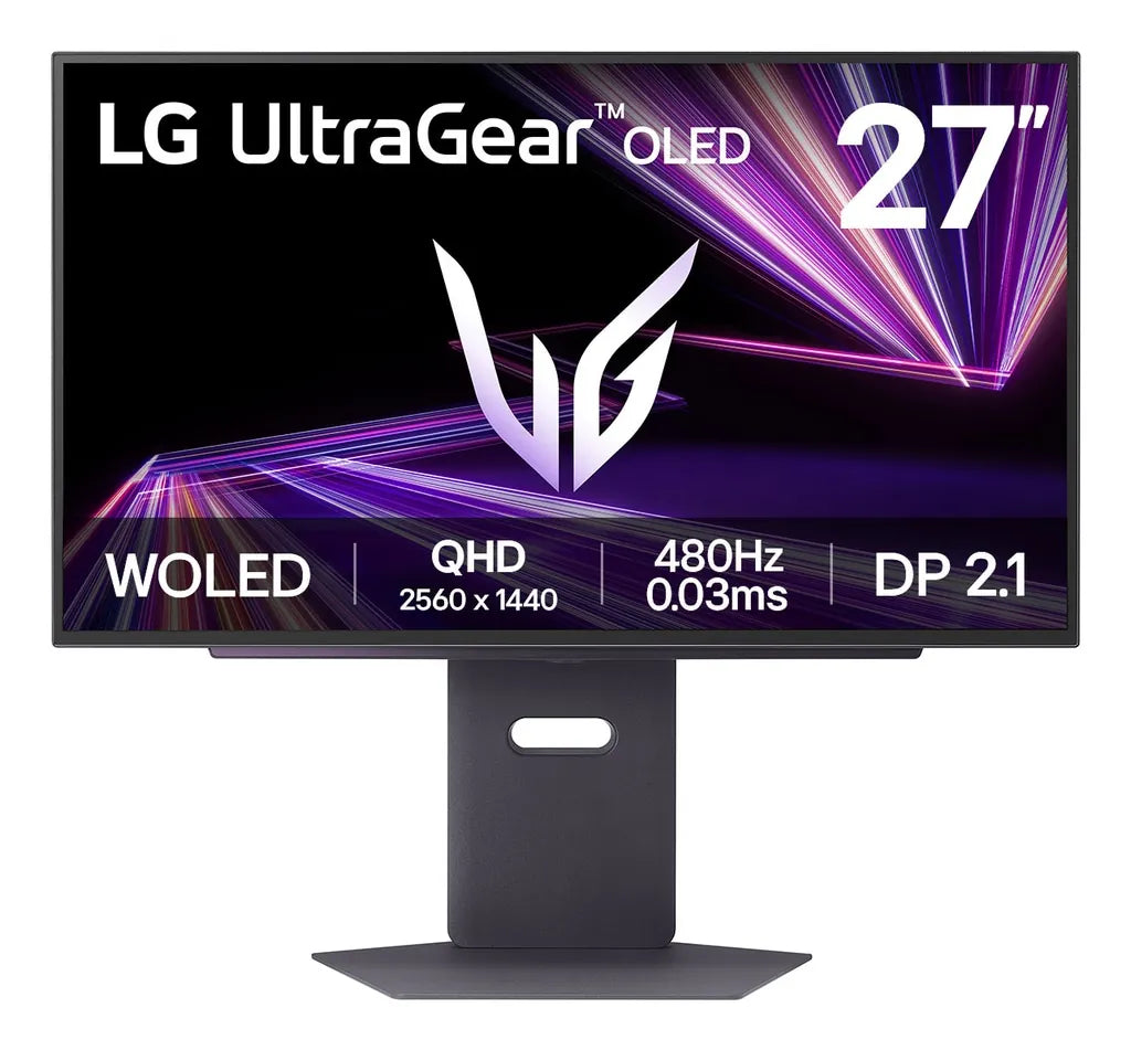 Monitor Gaming LG UltraGear 27GX790A  | 27" | 2560x1440 | 480Hz | OLED | HDR 400 | HDMI | DisplayPort