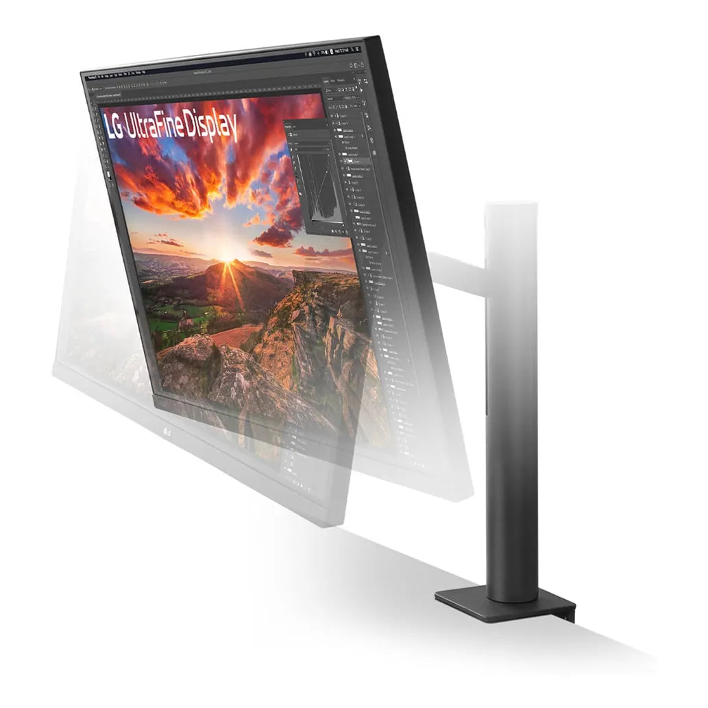 Monitor LG UltraFine Ergo 32UN880K | 32" | 3840x2160 | 60Hz | HDR10 | USB-C | HDMI | DisplayPort