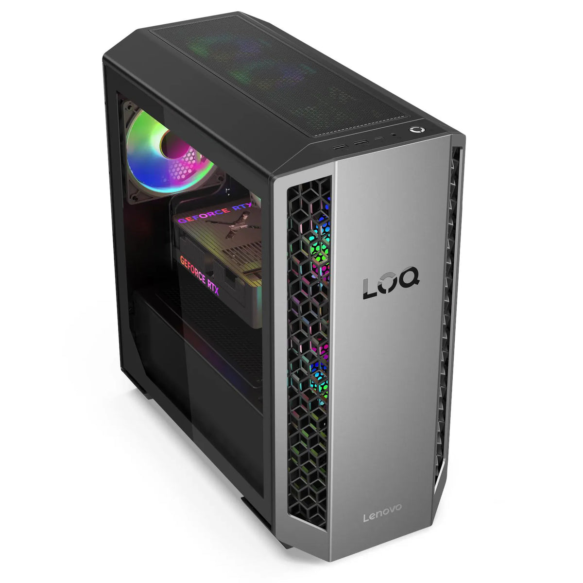 Lenovo LOQ Tower 26ADR10 | AMD Ryzen 7-8745HX | 16GB RAM | 1TB SSD | GeForce RTX 5050 | Windows 11 Home