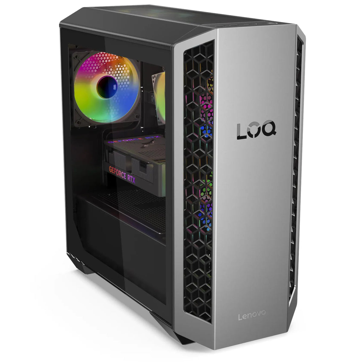 Lenovo LOQ Tower 26ADR10 | AMD Ryzen 7-8745HX | 16GB RAM | 1TB SSD | GeForce RTX 5050 | Windows 11 Home