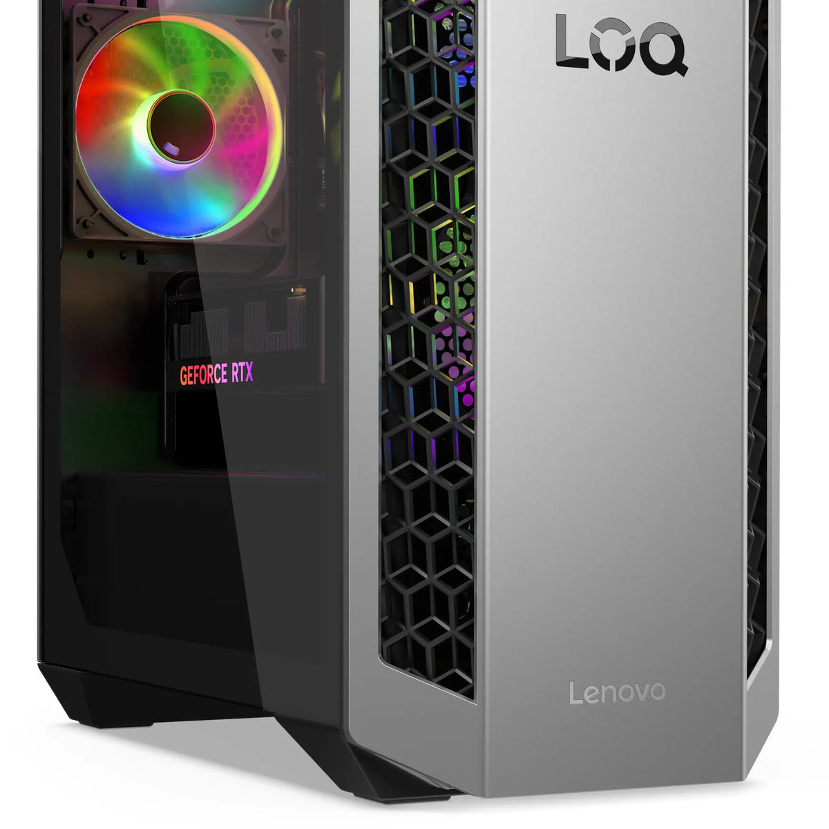 Lenovo LOQ Tower 26ADR10 | AMD Ryzen 7-8745HX | 16GB RAM | 1TB SSD | GeForce RTX 5050 | Windows 11 Home