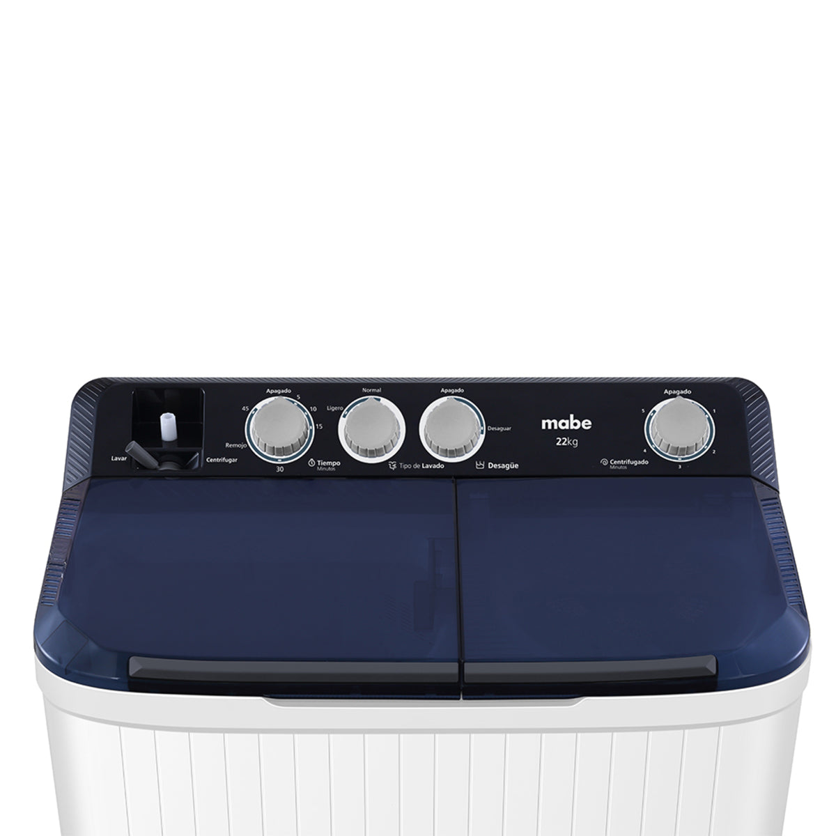 Lavadora Mabe LMDX2224HBAB0  22kg Semiautomática Color BlancoSECADORAS LAVADORAS LAVADORA MULTIMAX PANAMA 
PSN0110060
