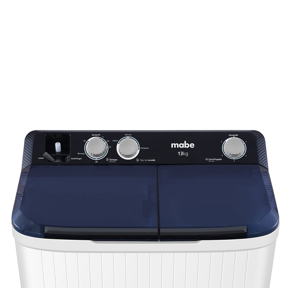 Lavadora Mabe LMDX3123HBAB0 13kg Semi-Automática Carga Superior Color Blanco MULTIMAX PANAMA LG SAMSUNG HISENSE RCA PANASONIC PSN0109816