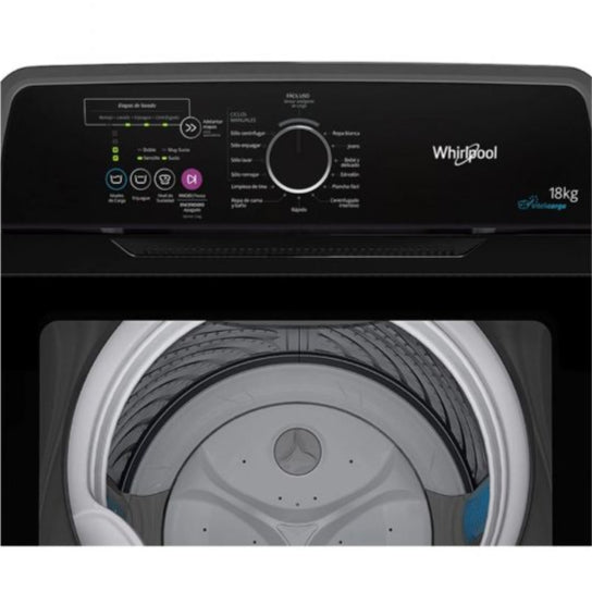 Lavadora Whirlpool WWG18BSHLA 18Kg  Carga Superior Color Gris LAVADORAS LAVADORA MULTIMAX PANAMA 
PSN0108531
