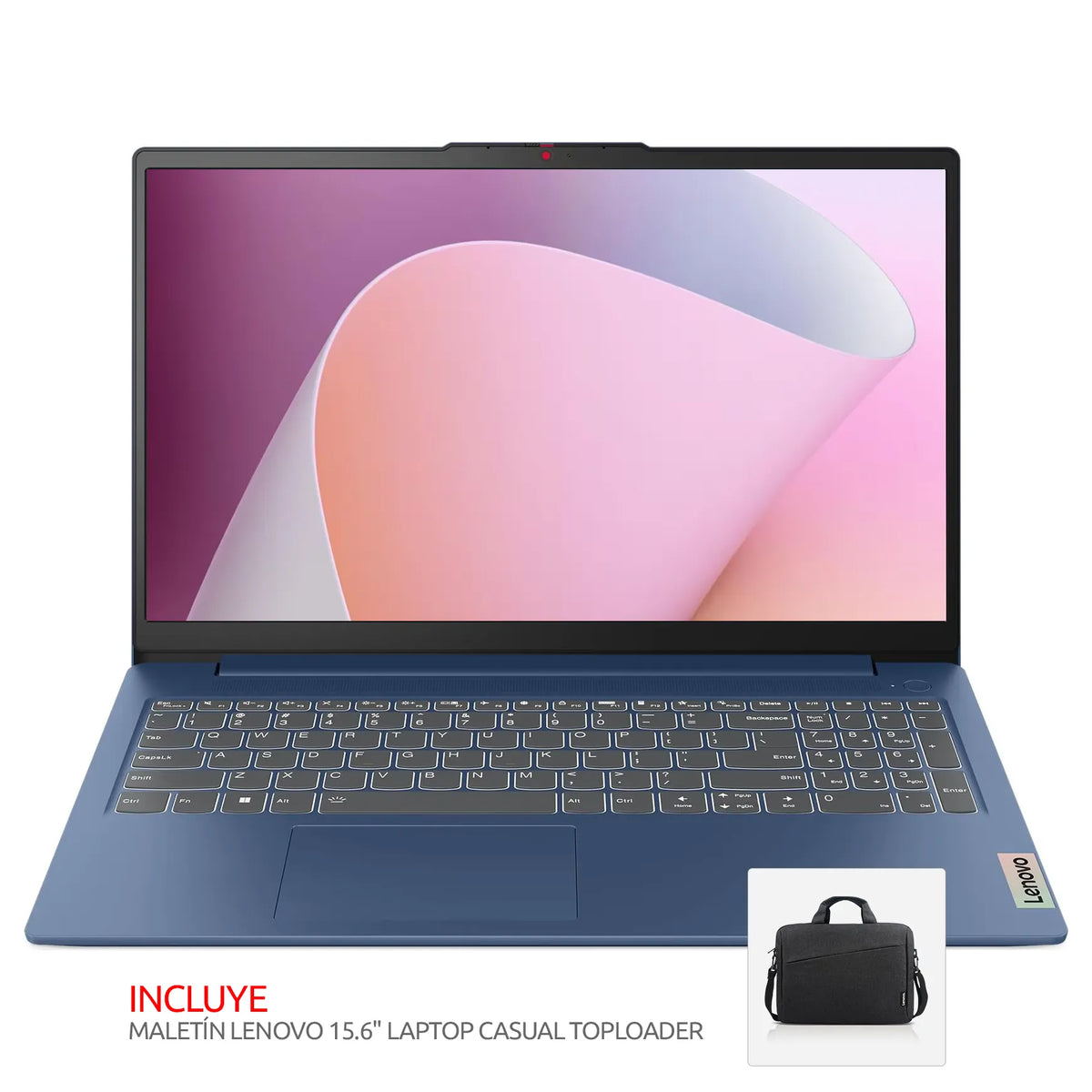 Lenovo IdeaPad Slim 3 15AMN8 | AMD Ryzen 3-7320U | 8GB RAM | 512GB SSD | 15.6" | Windows 11 Home + GRATIS Maletín