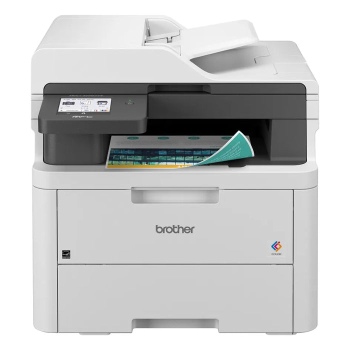 Brother Digital Color MFC-L3720CDW | Multifuncional con ADF | Color | Láser | Wi-Fi