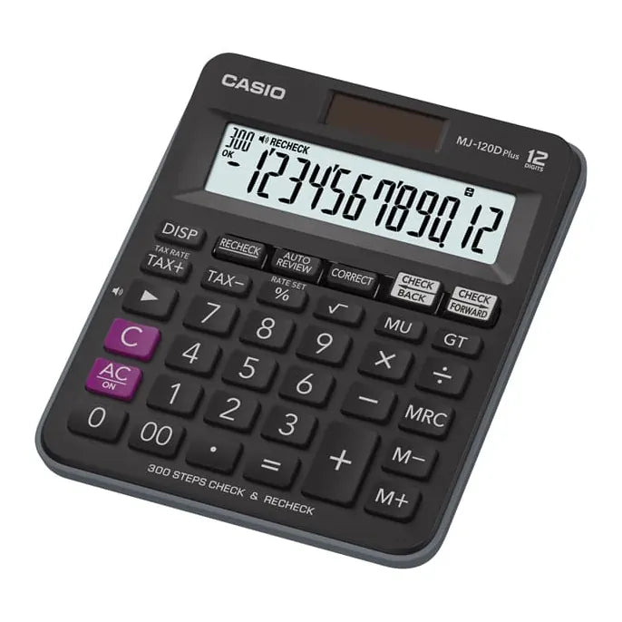 Calculadora de Escritorio Casio MJ-120DPLUS-BK