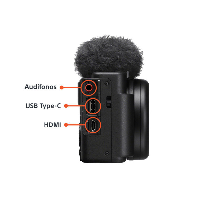 Cámara Digital para Videoblogs Sony ZV-1M2 | 20.1MP | Sensor CMOS Exmor | Wi-Fi | Bluetooth | USB