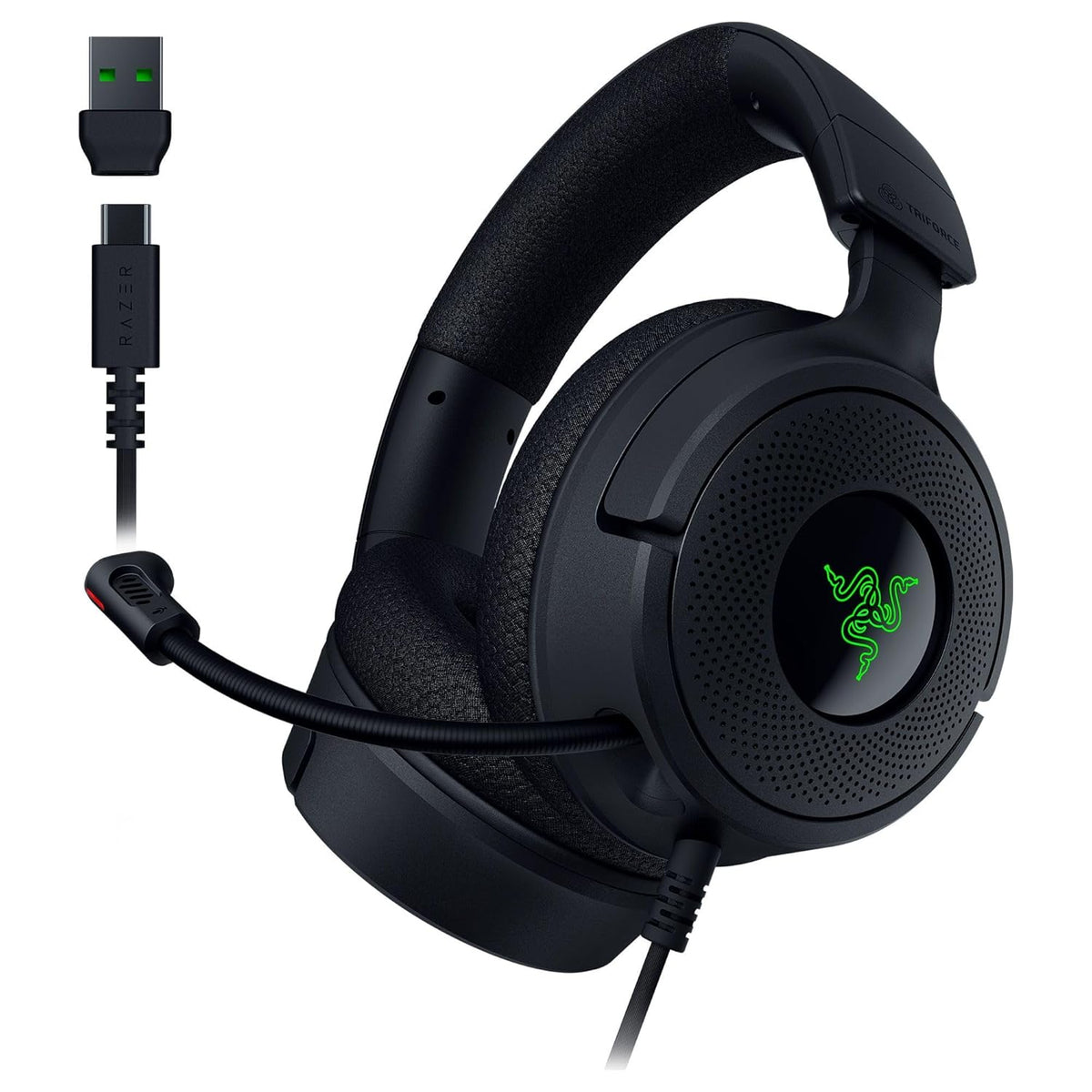 Razer Kraken V4 X | Headset Gaming | Chroma RGB | USB-C