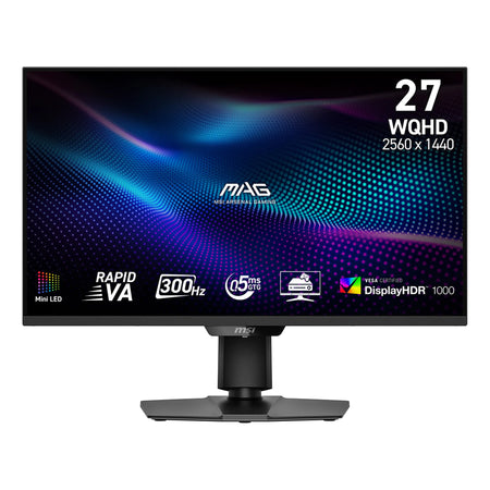 Monitor Gaming MSI MAG 274QPF | 27" | 2560x1440 | Rapid VA | 300Hz | 4500:1 | HDMI | DisplayPort