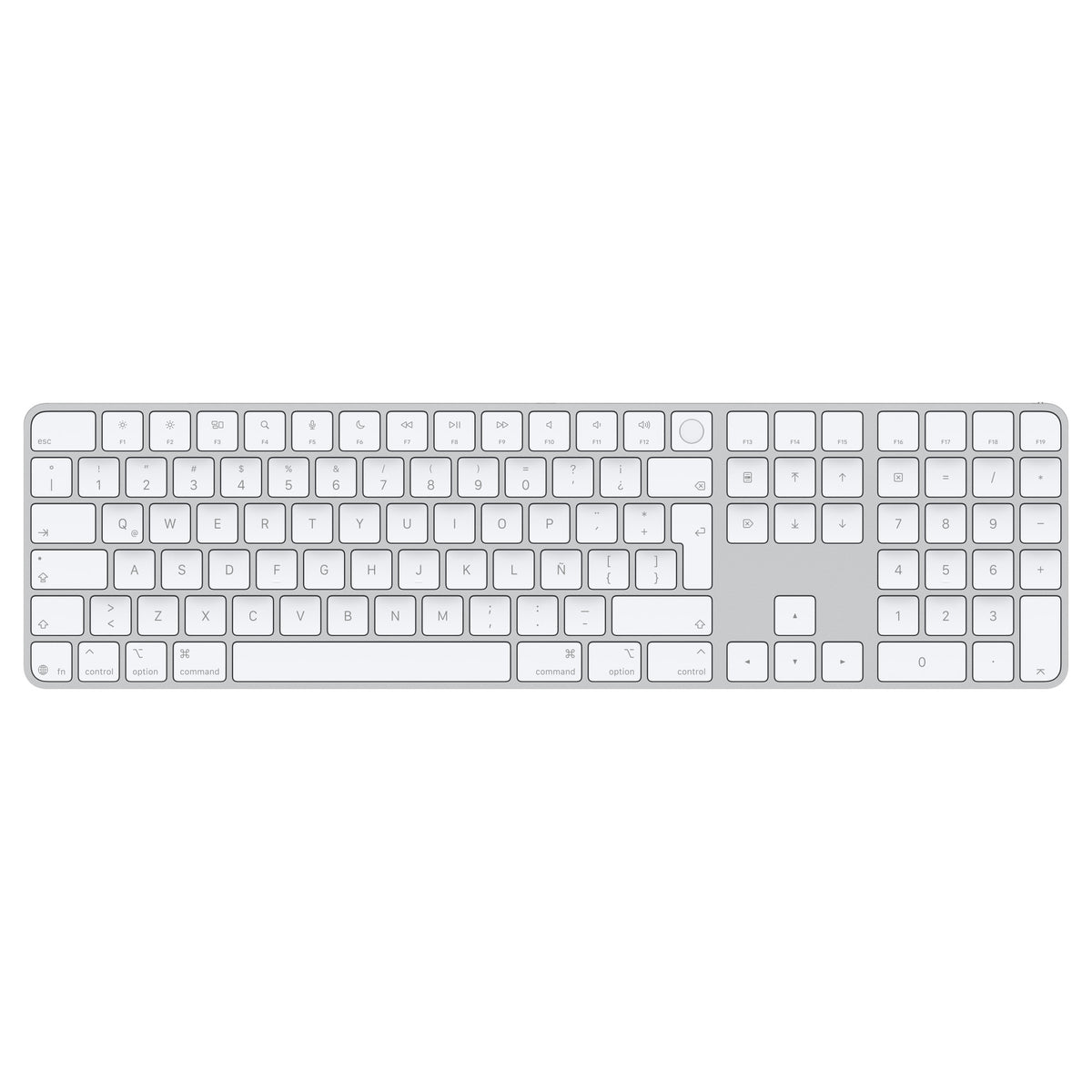 Teclado Apple Magic Keyboard con Teclado Numérico MXK73LA/A | Para Mac | Español | Touch ID