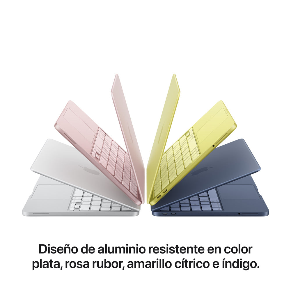 MacBook Neo con Touch ID | Apple A18 Pro 6 núcleos CPU y 5 núcleos GPU | 8GB RAM | 512GB SSD | 13" | macOS