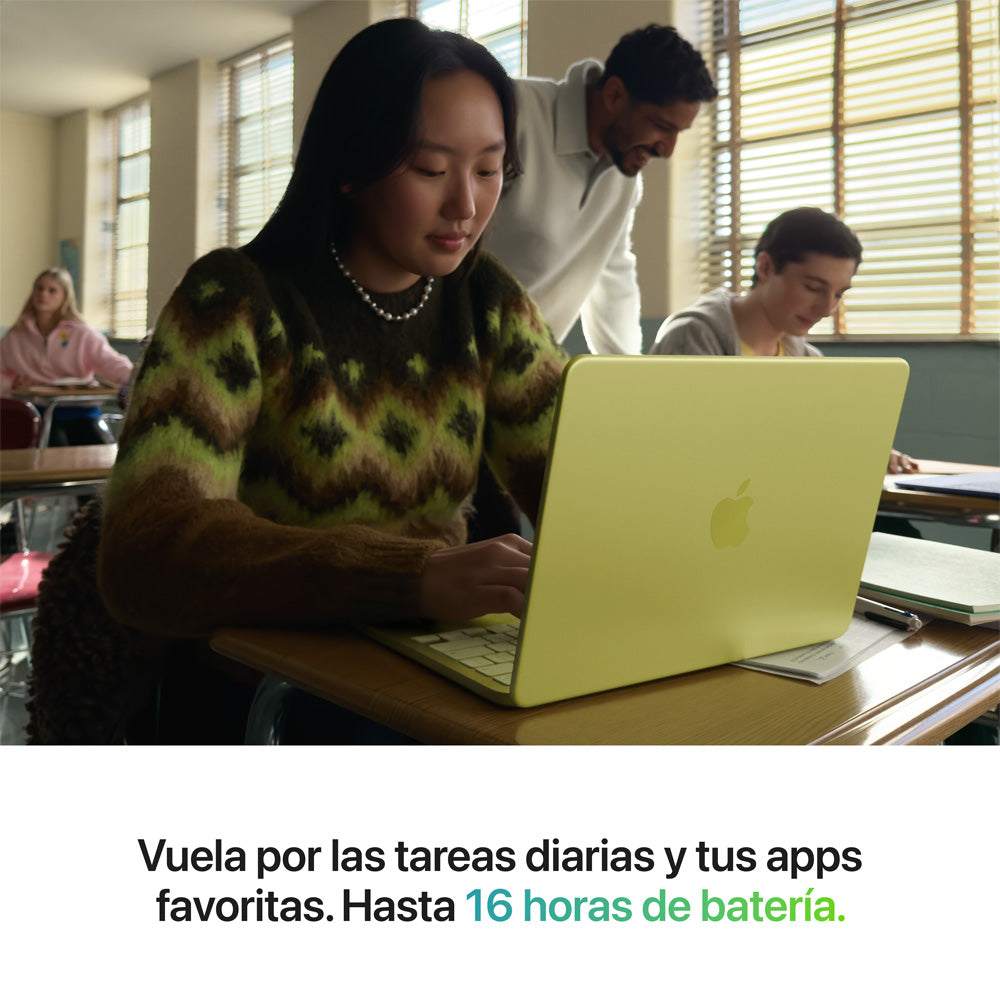 MacBook Neo con Touch ID | Apple A18 Pro 6 núcleos CPU y 5 núcleos GPU | 8GB RAM | 512GB SSD | 13" | macOS