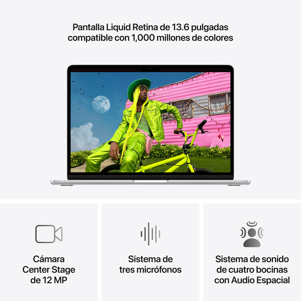 MacBook Air | Apple M5 10 Núcleos CPU | 16GB RAM | 512GB SSD | 13" | macOS