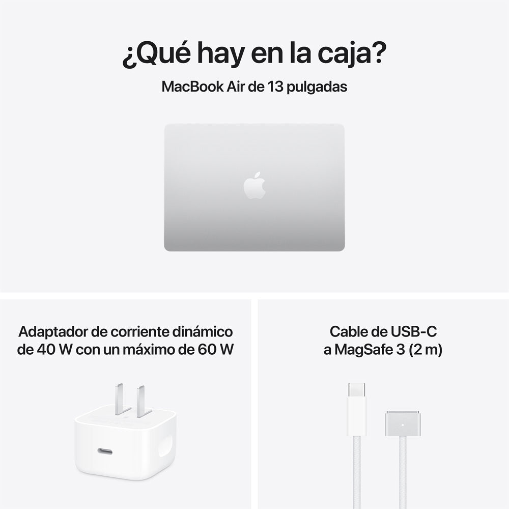 MacBook Air | Apple M5 10 Núcleos CPU | 16GB RAM | 512GB SSD | 13" | macOS