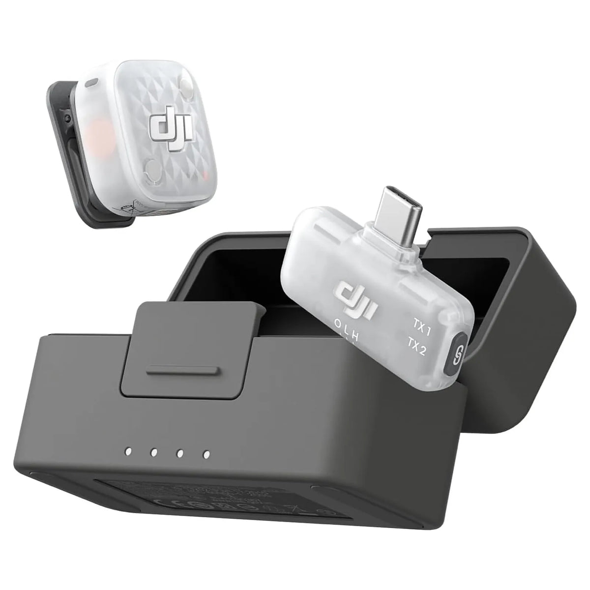 Micrófono DJI Mic Mini 2S | 1 TX | 1 Mobile RX | Charging Case