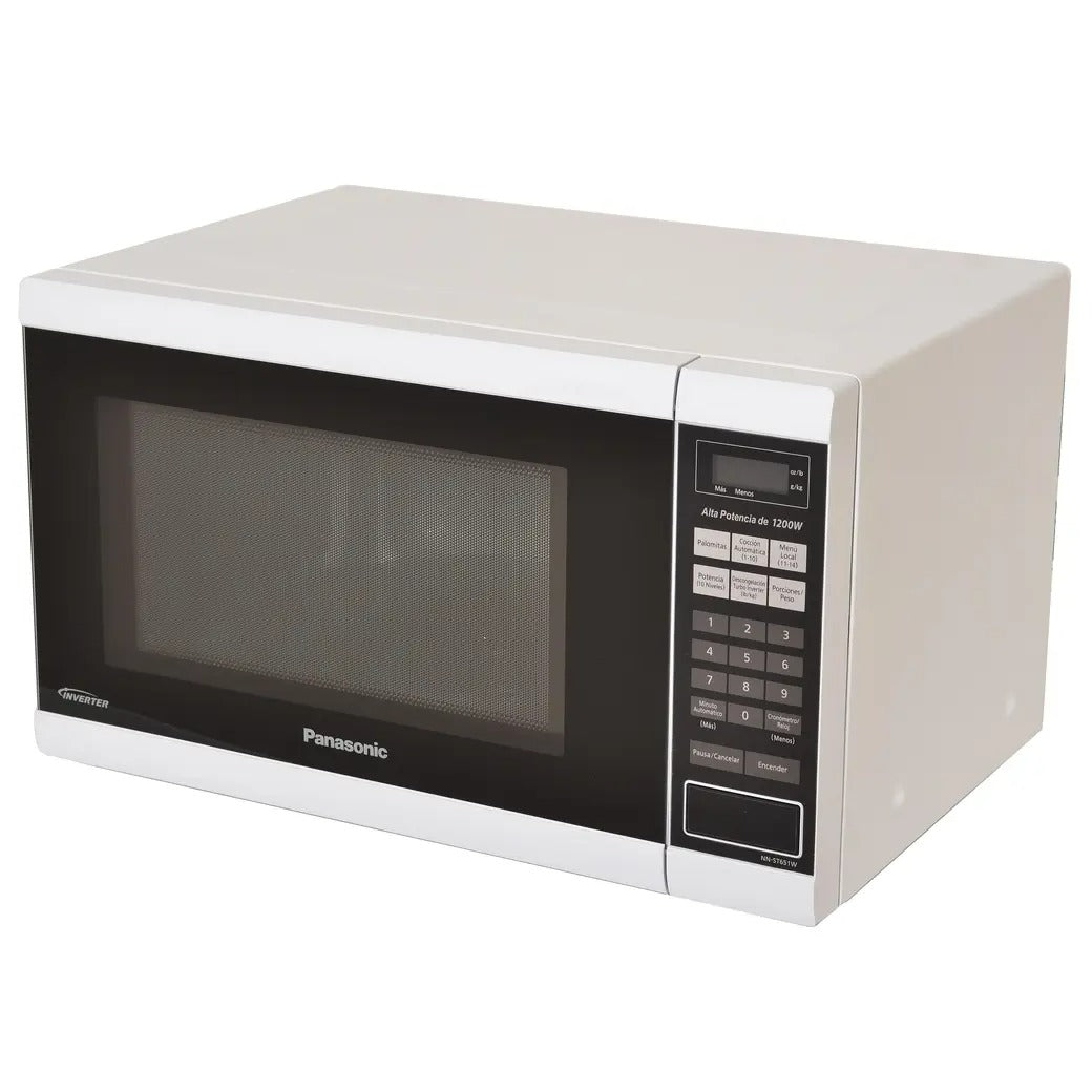 Microondas Panasonic NN-ST651WRBH | Inverter | 1.2 pies cúbicos | 1200W