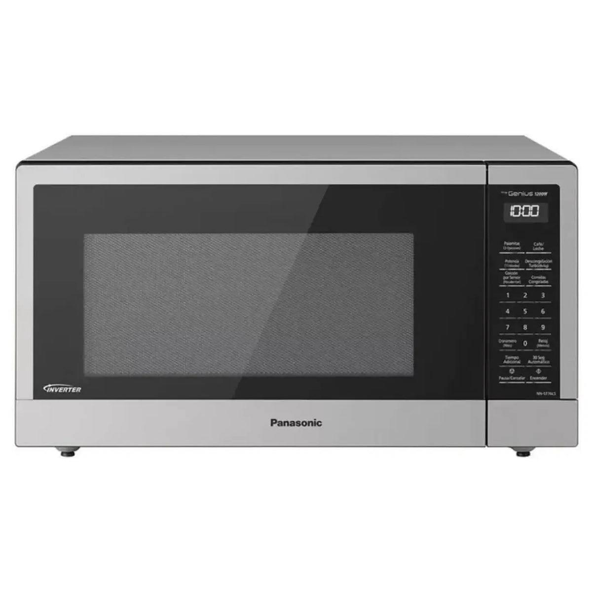 Microondas Panasonic NN-ST76LSRPH | Inverter | 1.6 pies cúbicos | 1200W