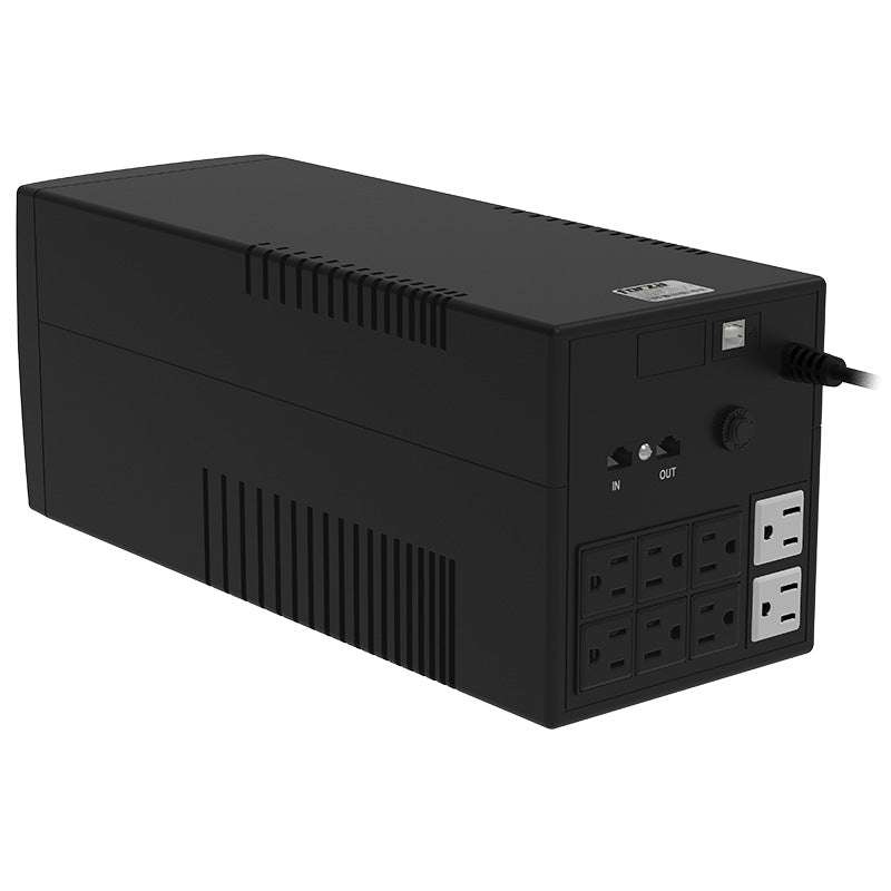 UPS Forza NT-1201PRO | 1200VA/600W | 8 NEMA | Regulador de Voltaje | Protector de Sobretensión