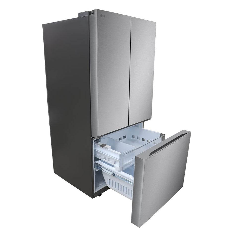 Refrigeradora Inverter LG VF25BNNBB | 25 Pies Cúbicos | 3 Puertas | Acero Inoxidable