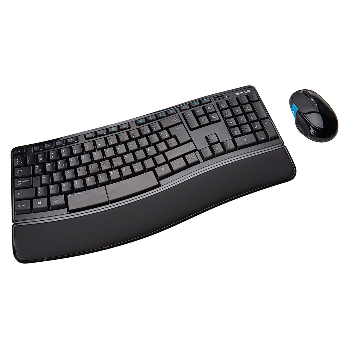 Teclado y Mouse Inalámbrico Microsoft Sculpt Comfort Desktop | USB | Color Negro - Multimax