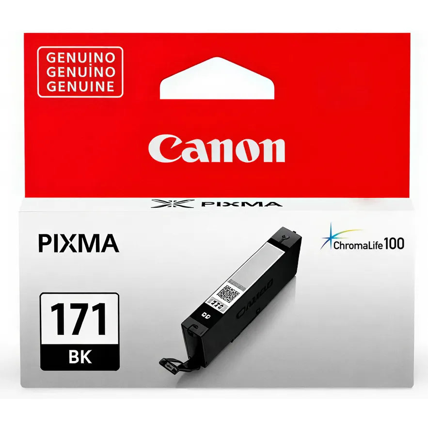Tinta Canon CLI-171 | Negro | Cartucho