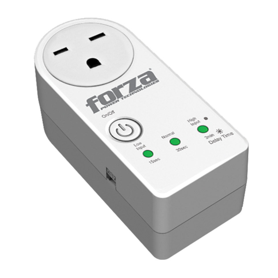 Protector de Voltaje Forza FVP-3302B | 3300W | 220V | Color Blanco - Multimax