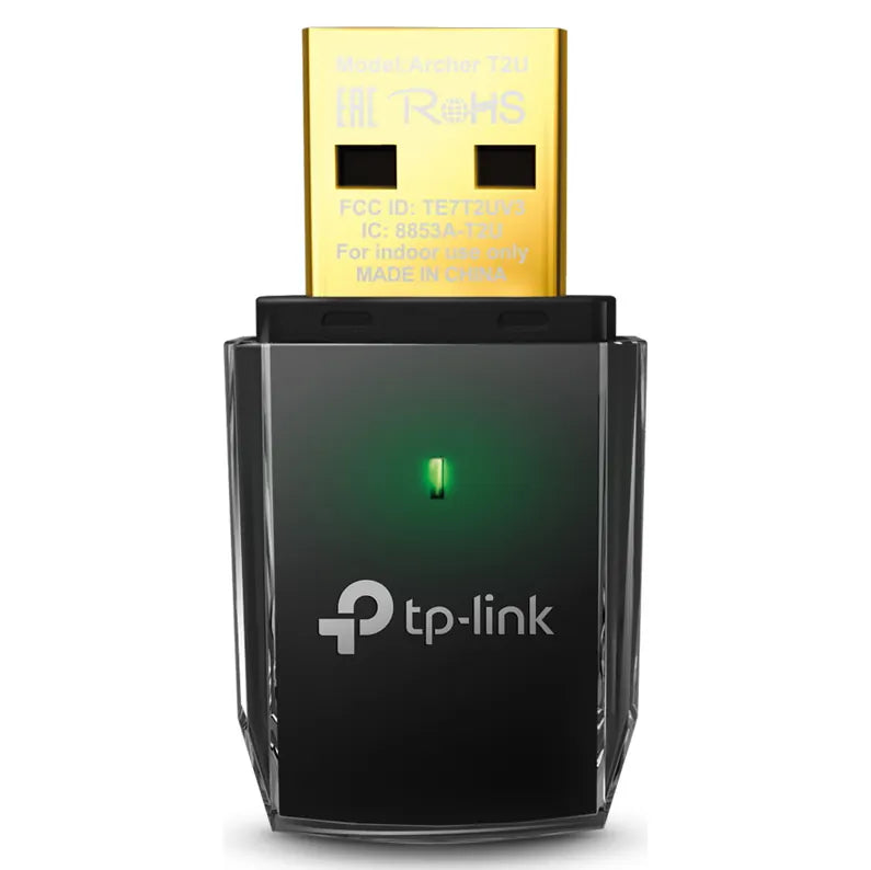 Adaptador USB Wi-Fi TP-Link Archer T2U AC600 | Dual Band 2.4GHz / 5.0GHz
