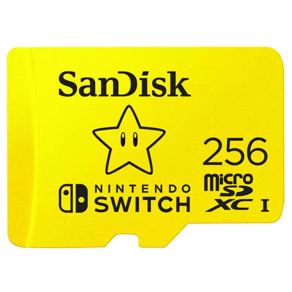 Memoria microSD SanDisk para Nintendo Switch