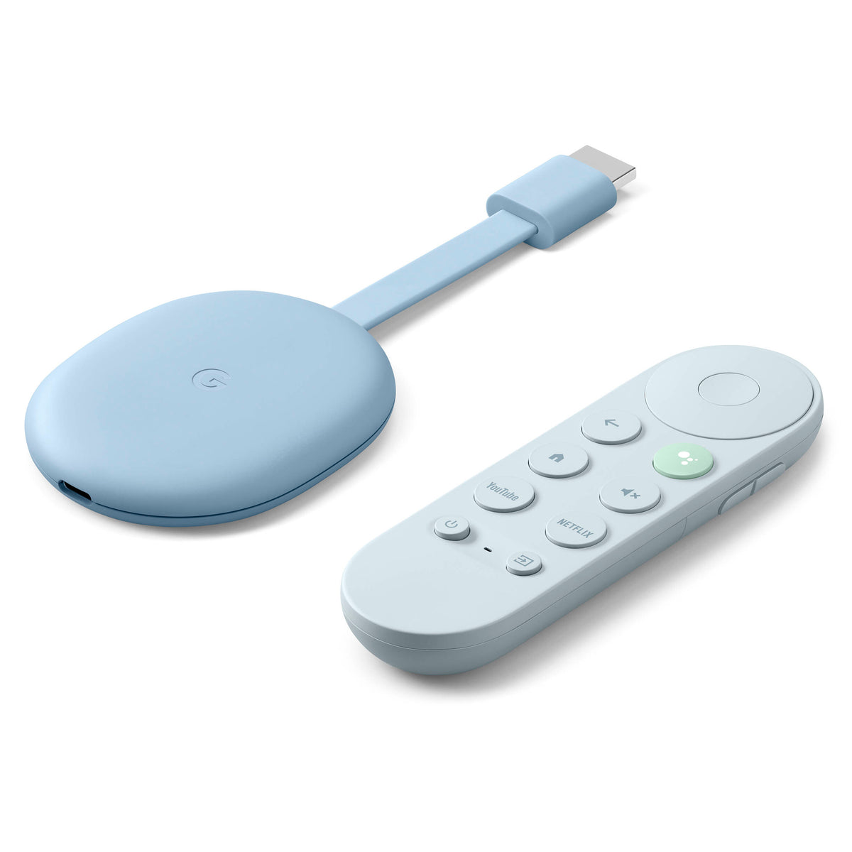 Chromecast con Google TV | 4K | HDR | Control Remoto | Color Sky Blue