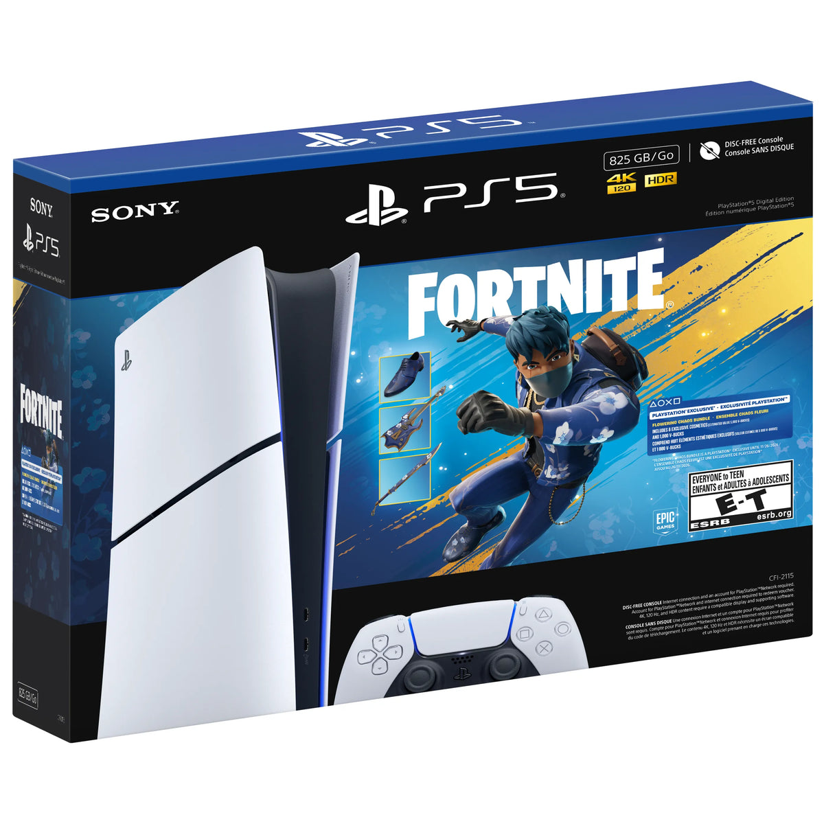 PlayStation 5 Slim Edición Fortnite Flowering Chaos | Digital | 825GB