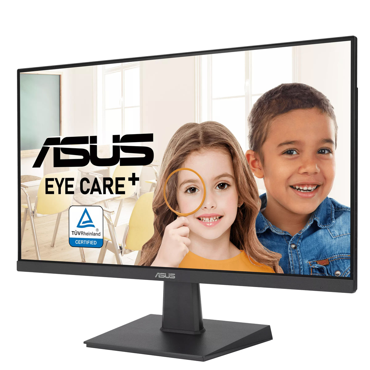 Monitor Frameless Full HD de 24&quot; ASUS VA24EHF | 1920 x 1080 | IPS | 100Hz | HDMI | DisplayPort - Multimax