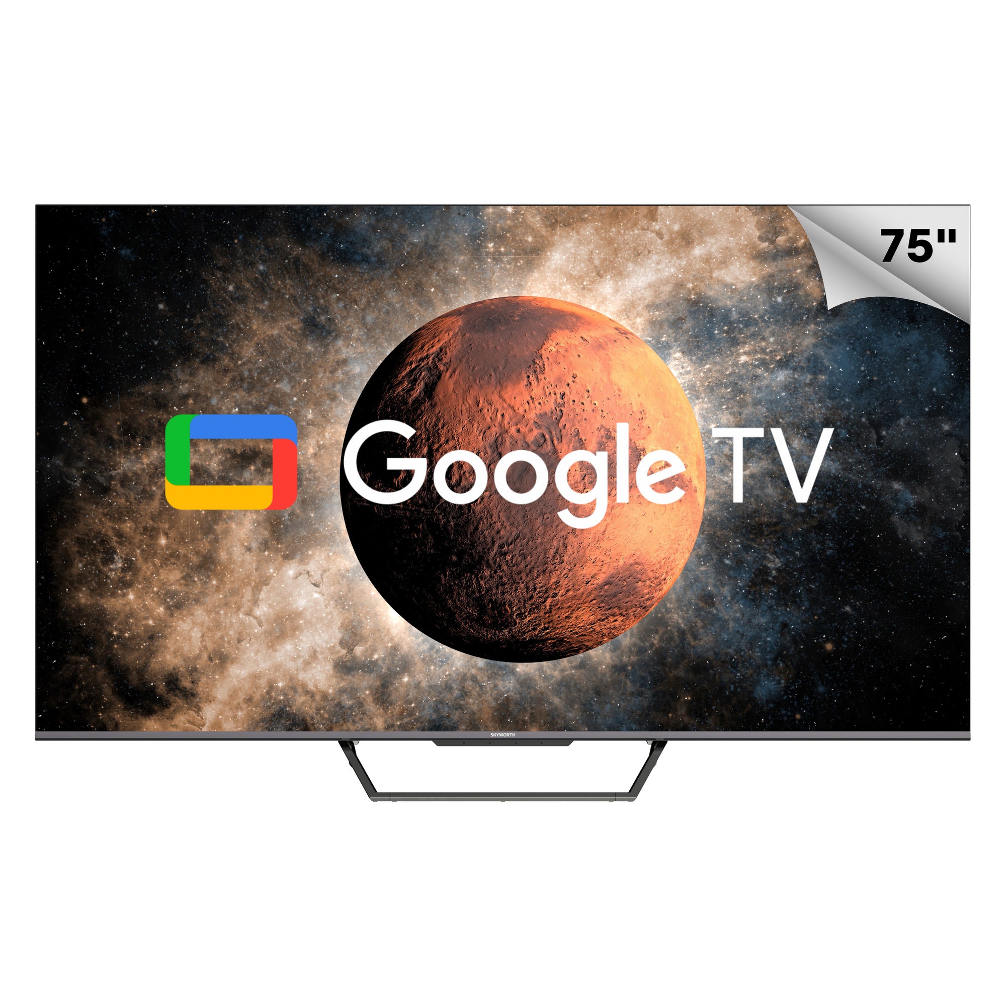 Televisor QLED de 75" Skyworth 75SUE9500 | Google TV | 4K | 120Hz | DBV-T