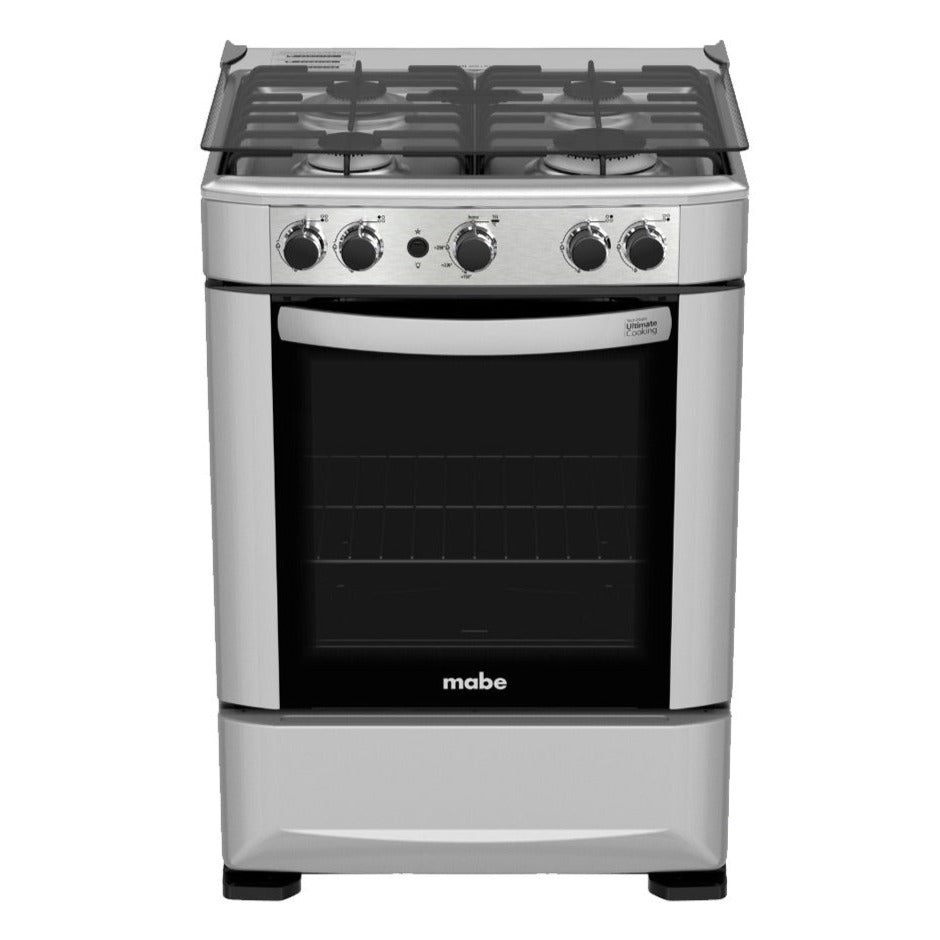 Estufa a Gas Mabe EMA6030SG0 | 24&quot; | 4 Quemadores | Color Silver